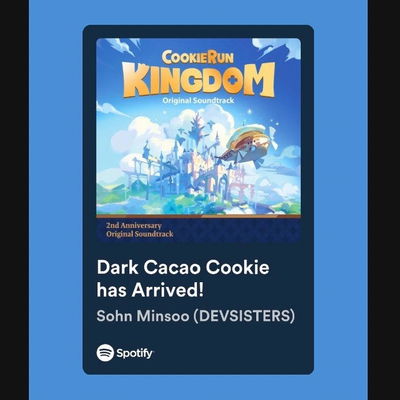 Dark Cacao Cookie