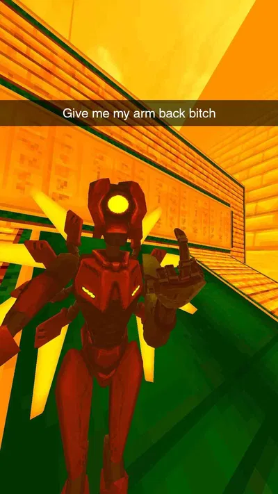 Give me my arm back bitch - V2