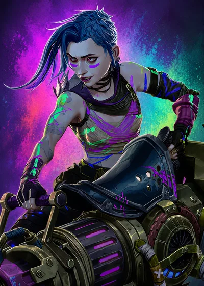 Born Again || Jinx (Arcane 2)