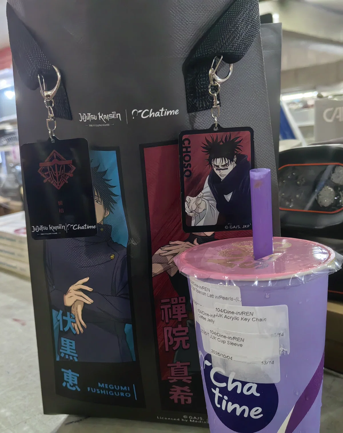 Chatime x JJK Culling Games guys