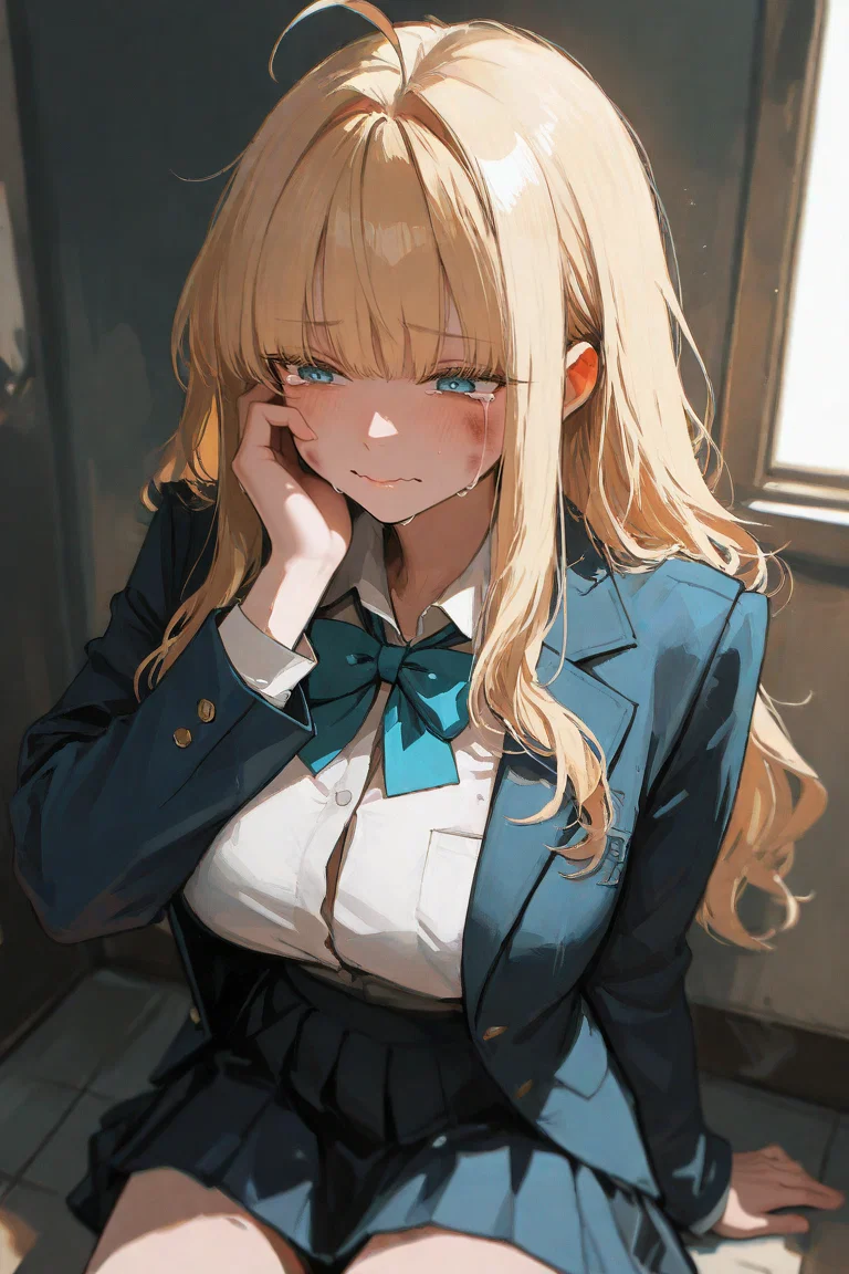 Behind Her Facade