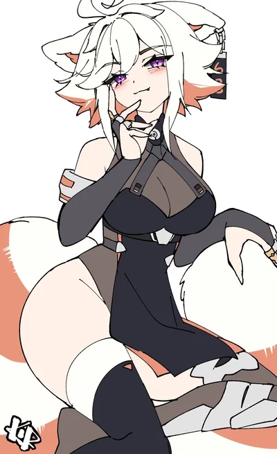 Demenishki - Red Panda Gremlin friend