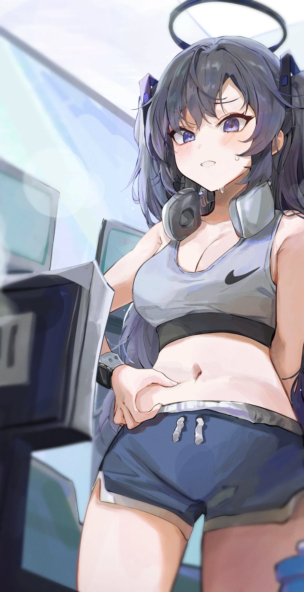 Hayase Yuuka - Weight Problems