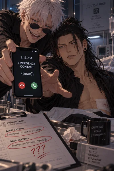 Satoru Gojo & Suguru Geto | Wrong Emergency Contact