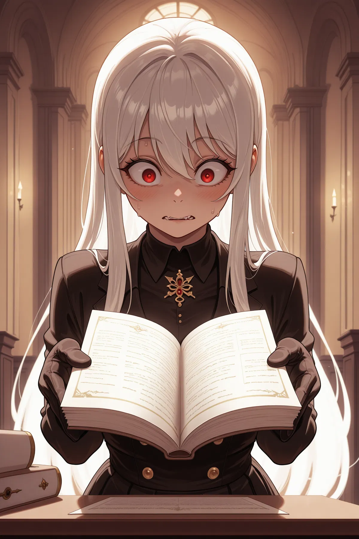 Vampire Undercover as the New Magic Professor