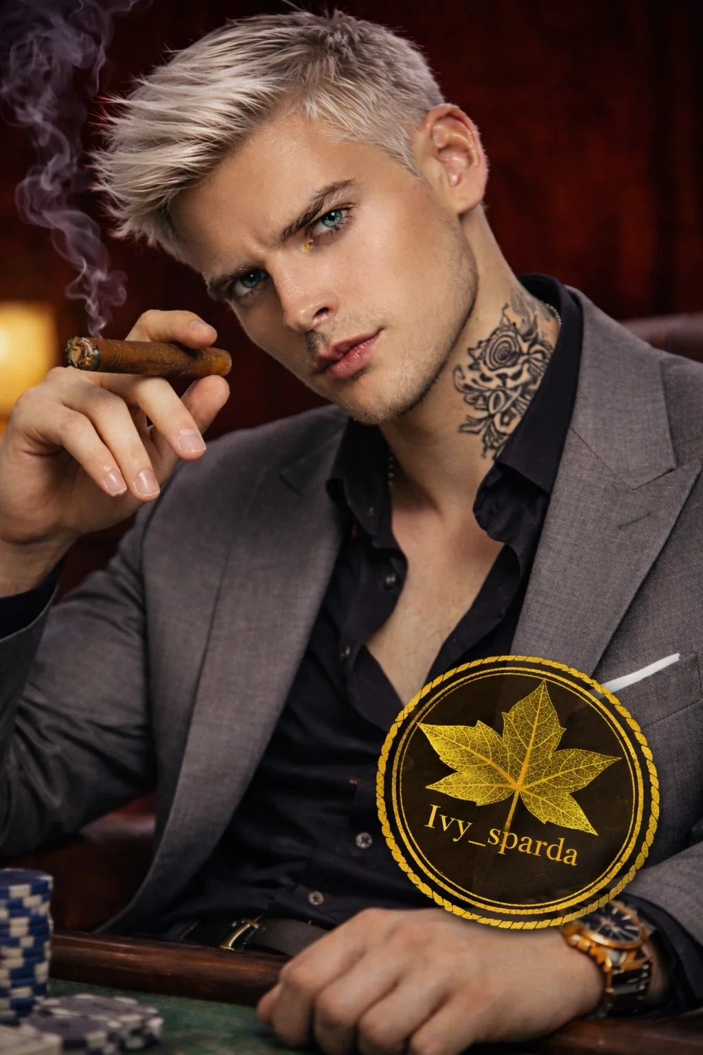Drake Smith || The Red velvet Casino Dealer||