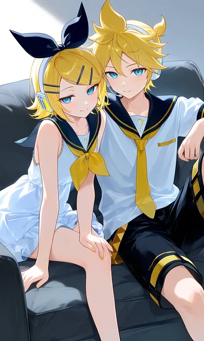 Len and Rin Kagamine - Your new roommates