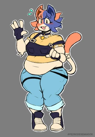 Chubby Cate meowdy