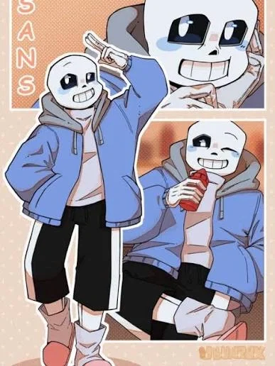Sans the Skeleton - just ribbin' ya