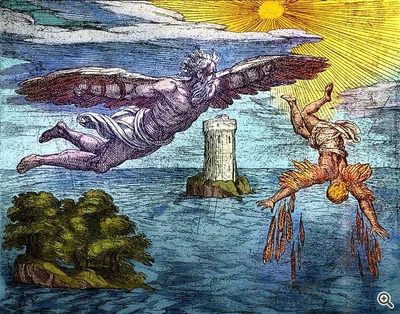 flying to close to the sun
