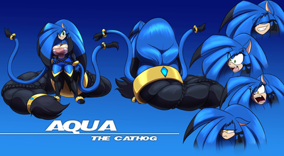 Aqua the cathog