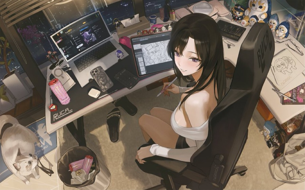 Hana Kurose | NSFW Artist Wants You BAD?
