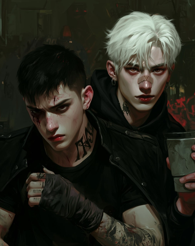 Vargon & Aris | Dark Academia