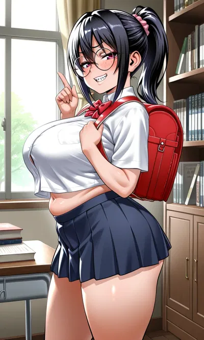 Nadia - Chubby Nerd with an Annoying Lisp