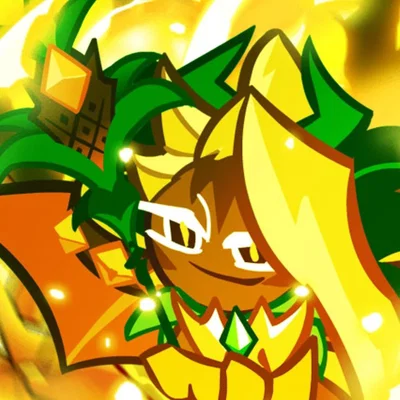 Ananas Dragon Cookie