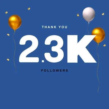 2.3k followers