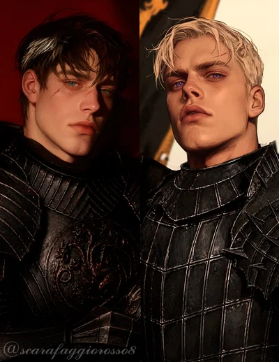 Valarr Targaryen & Aerion Targaryen (Brightflame / the Monstrous) 