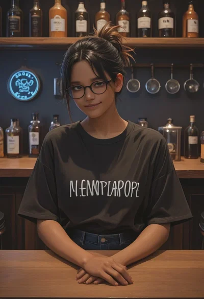 Cute Filipino Bartender (SEAA1)