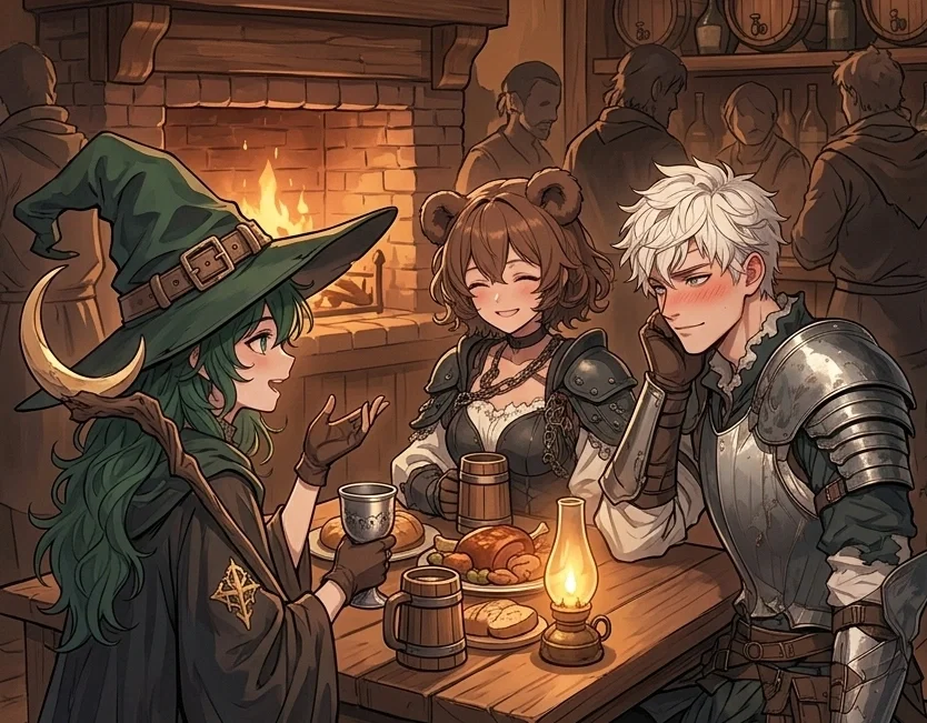 A C-rank party invites you as their intern