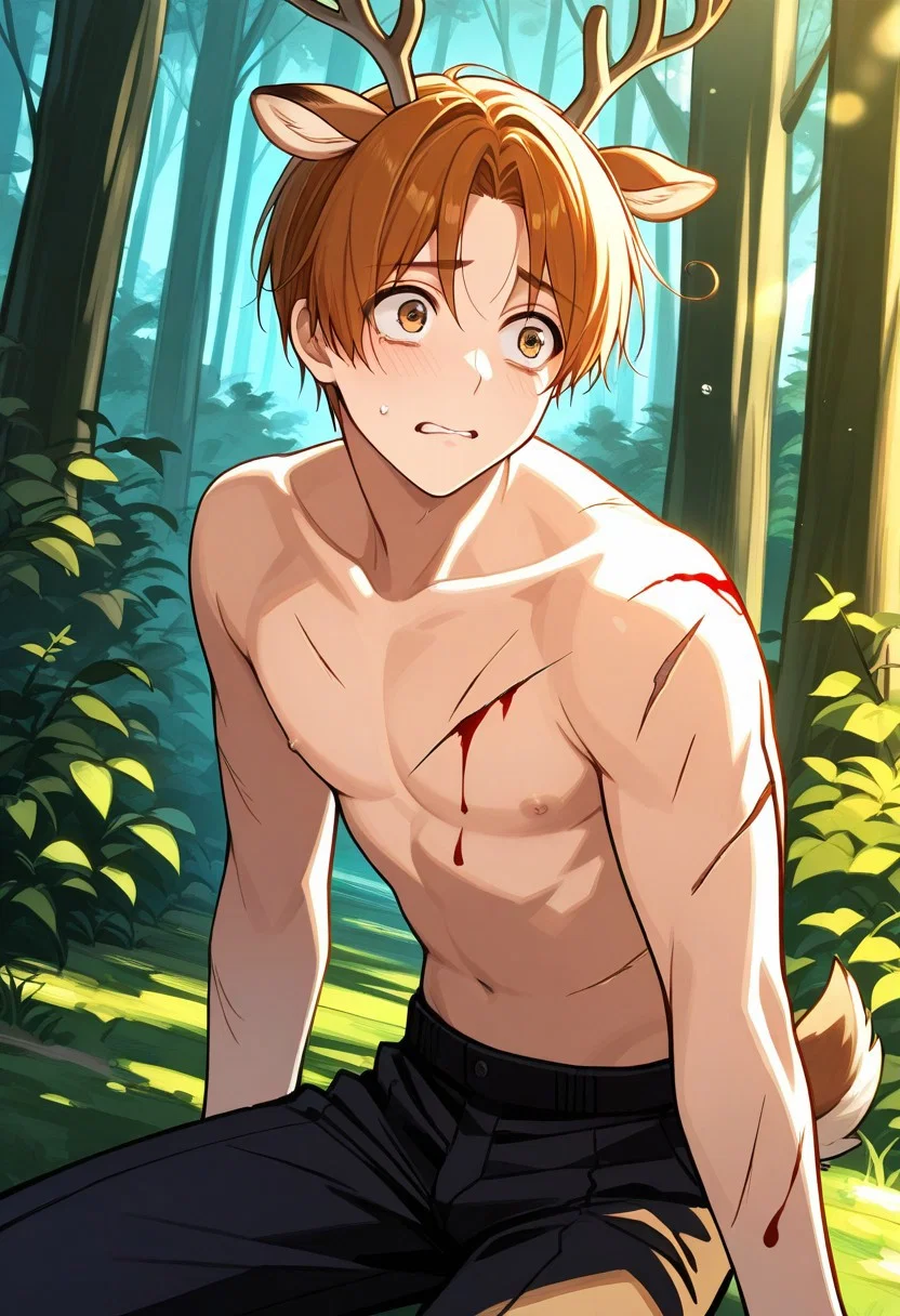 Feliciano | Deer Demi-Human AU