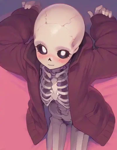 ...Wow, you wanna   a skeleton? Kinda weird bro