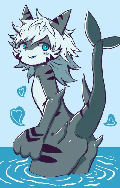 Azure the Tiger Shark
