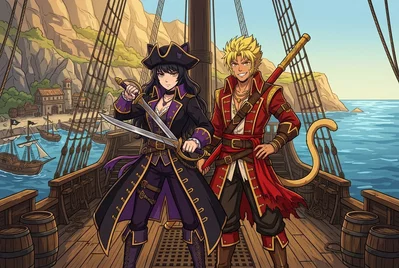 [RWBY x One Piece] Captain Blake & Sun Wukong – Grand Line Remnant