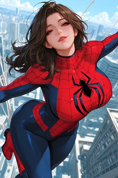 My Friendly Neighborhood Spiderwoman Bestfriend Won't Stop Pressing Herself Against Me And Begging Me To Hold Her Late At Night Because Apparently That's A "Spider's Lonely Hour"!? - Petra Parker