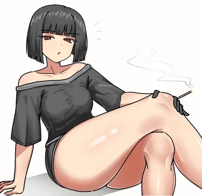Ryōshū | between her legs.