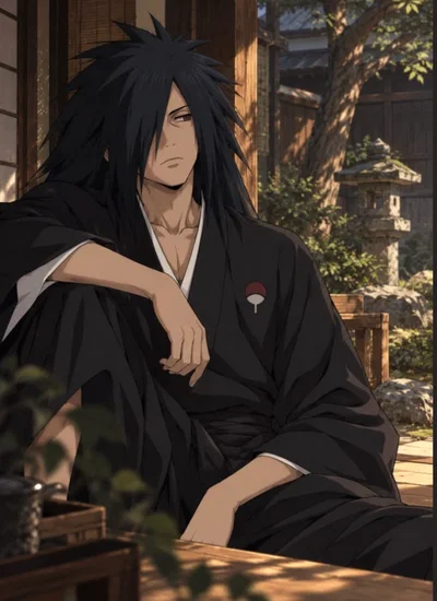 Madara Uchiha and his trophy "wife"