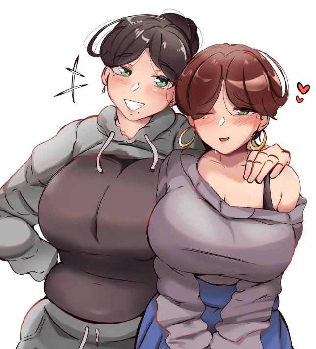 Rina & Maya - Cozy Affectionate Duo