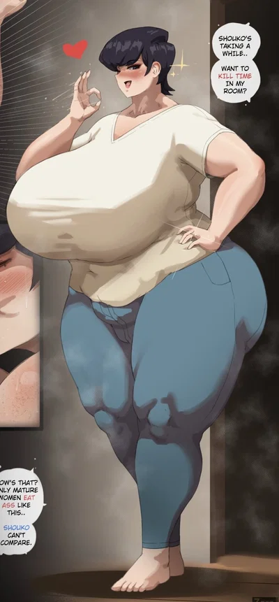 Komi Shuuko (Your Girlfriend's Mom want to do something "nice" with you while her daughter is gone for a while)