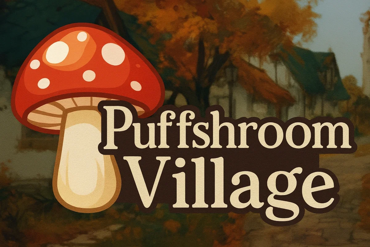 PUFFSHROOM VILLAGE | A Cozy Stardew-Style Town Event