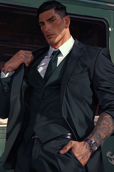 ୭ ̊. ᵎᵎ  older bodyguard