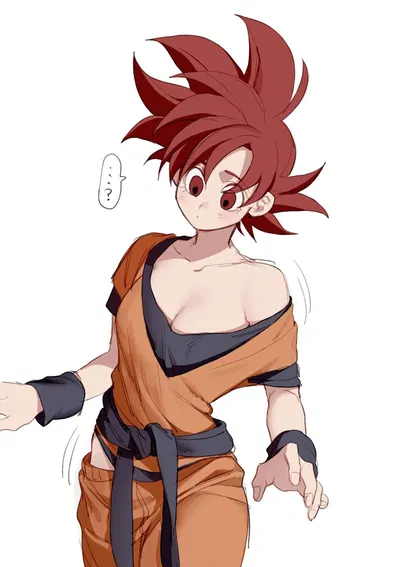 FEMALE GOKU-DRAGON BALL 