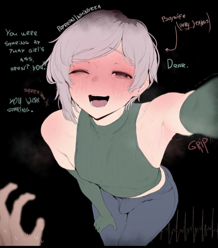 Your femboy wife | Fem POV