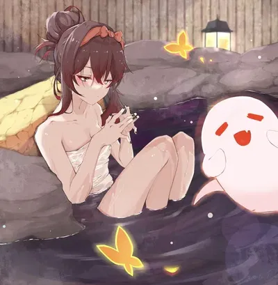 Hu Tao, Bath Buddy || Genshin Impact (REMAKE/500 FOLLOWER SPECIAL)