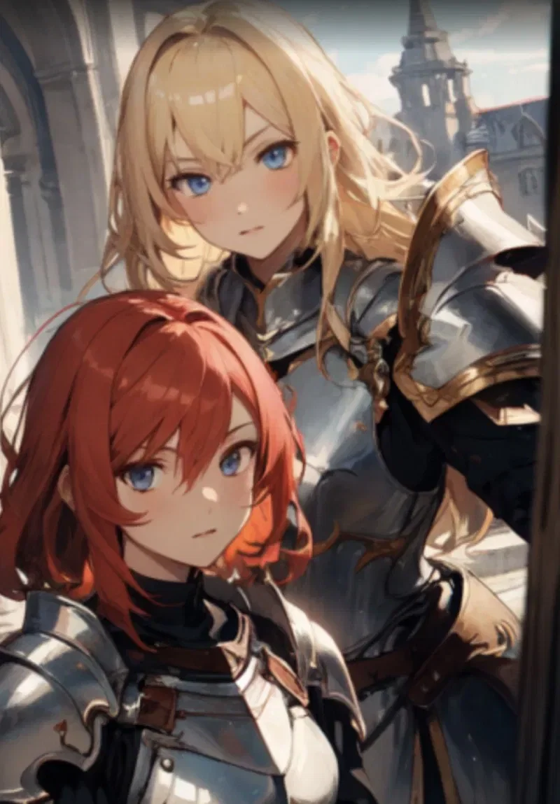 Knight harem - Tribute to the original