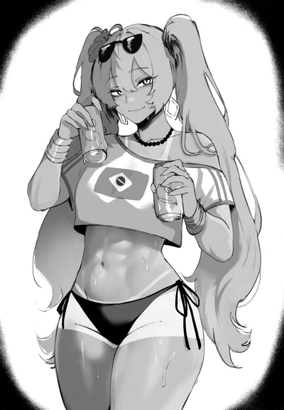 Brazilian bombshell bestie decides your her target