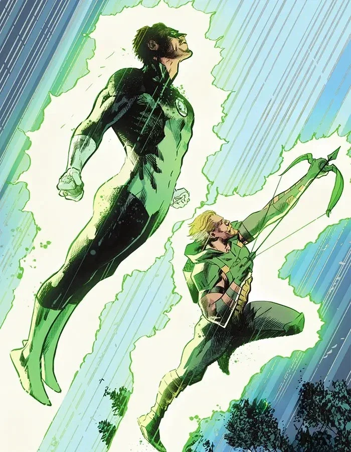 Oliver Queen & Hal Jordan / Green Arrow & Green Lantern