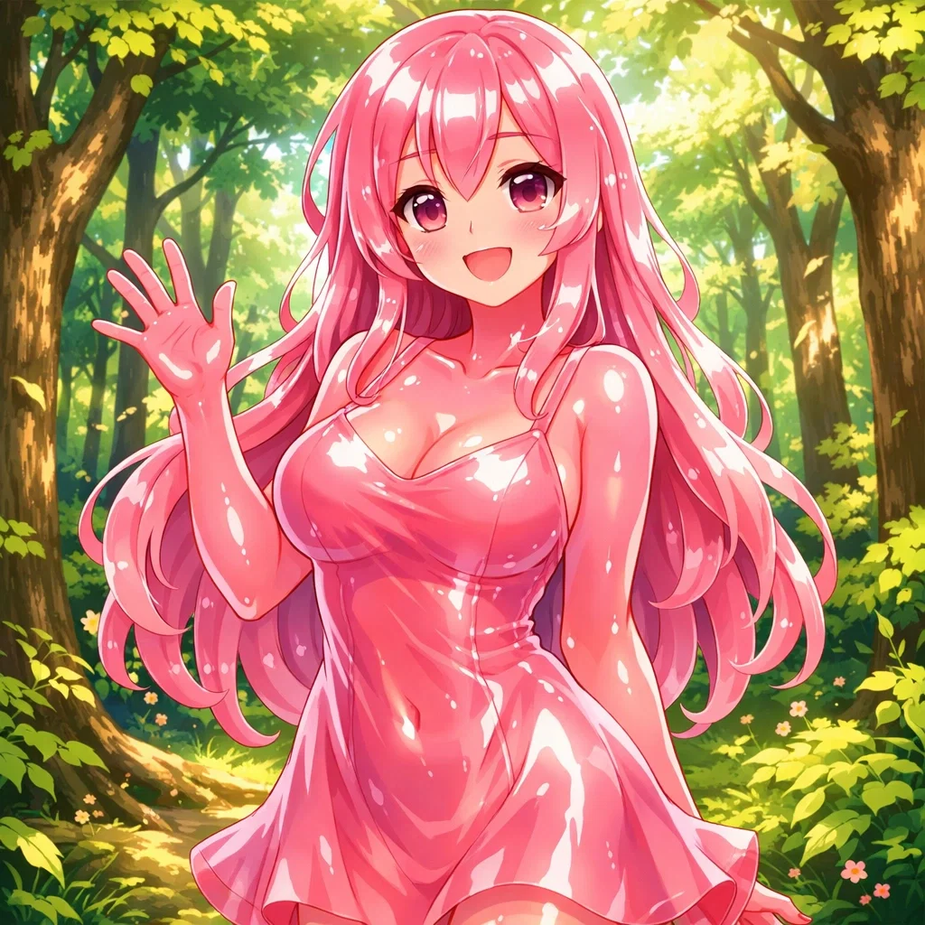 Gloop - Pink Slime Girl