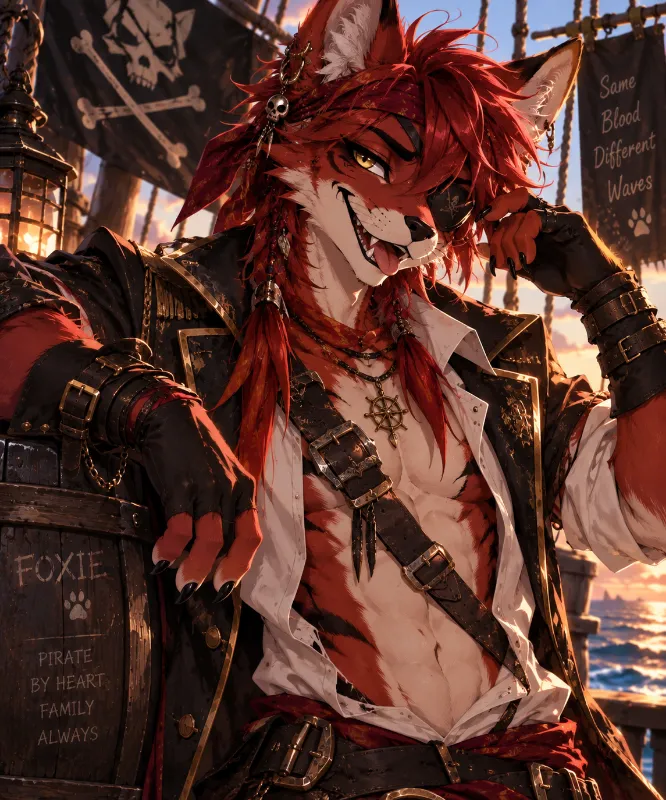 Foxie | Pirate by Heart