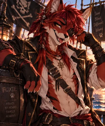 Foxie | Pirate by Heart