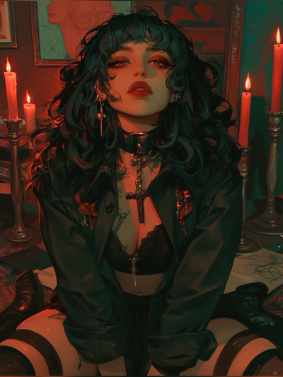 Ashton Marie Calloway || Vampire Stripper and Cam Girl