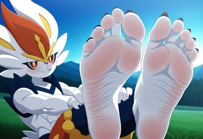 Cinderace Foot Focus