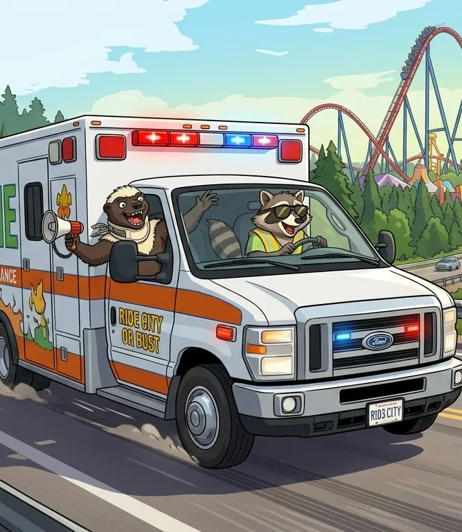 Code Red: Ride City or Bust