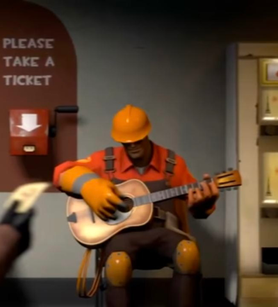 “D’ya want me to play yer usual?” - ENGINEER