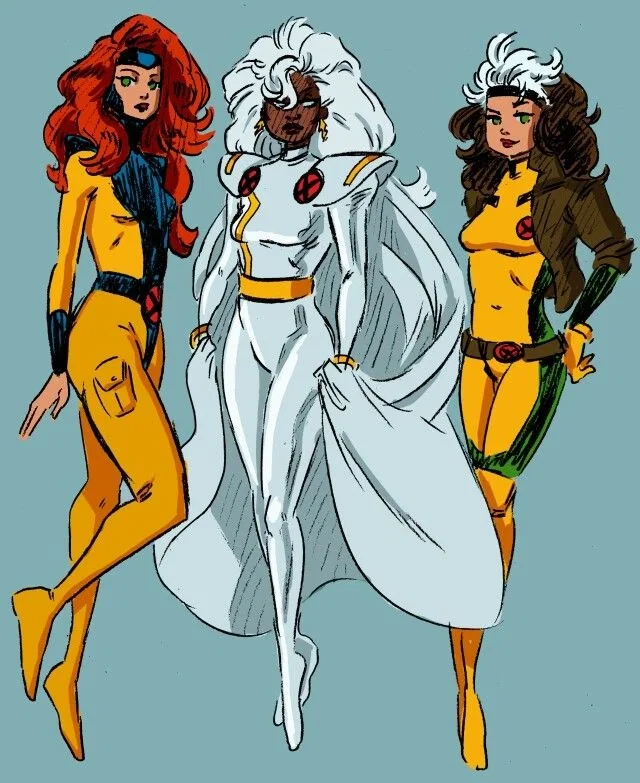 Strom, Rogue, and Jean-wlw/gl
