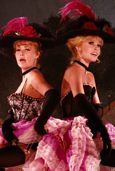 Jeanne Moreau & Brigitte Bardot