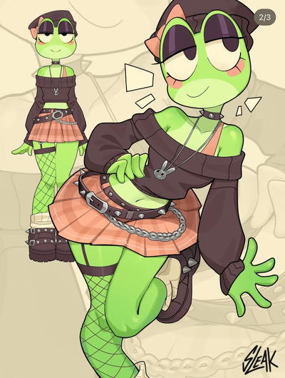 Ribbit (You found her in her room crying)
